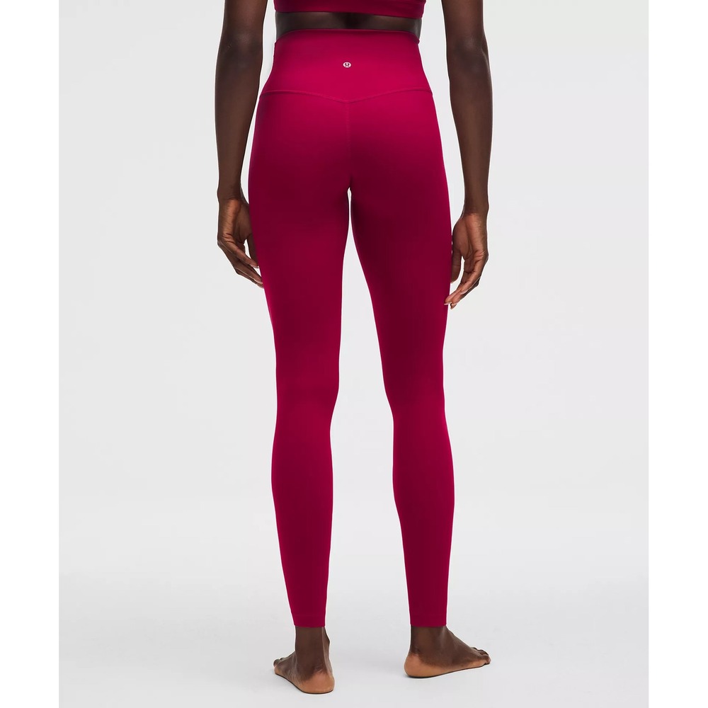 Lululemon-Align No Line High-Rise Pant 28"-Berry Rumble - Picture 2 of 6